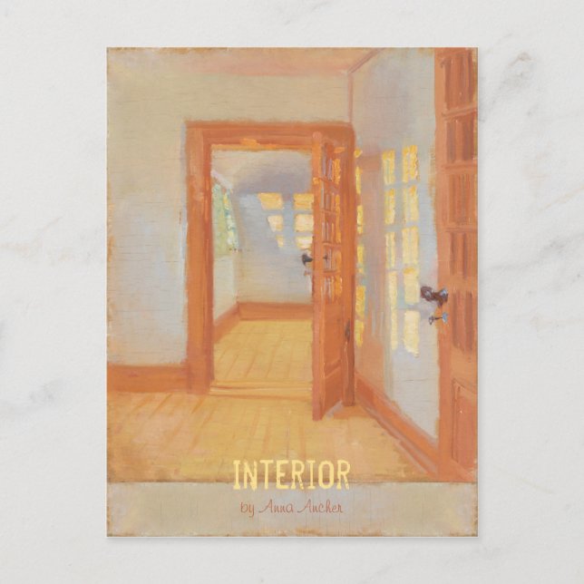 Anna Ancher Interior Brøndum's annexe CC0042 Postcard (Front)
