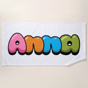 Anna Beach Towel