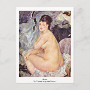 Anna By Pierre-Auguste Renoir Postcard