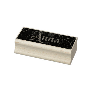 Anna In Gothic Rubber Stamp