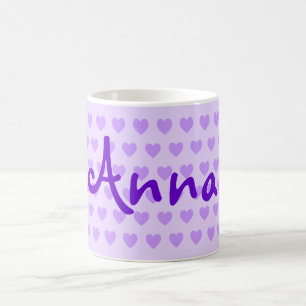 Anna in Purple Coffee Mug
