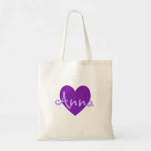 Anna in Purple Tote Bag