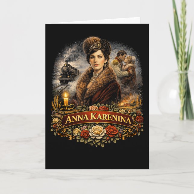 Anna Karenina Holiday Card (Front)