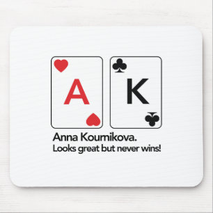 Anna Kournikova / Ace King Mouse Mat