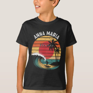 Anna Maria Beach Florida Beach Surfing T-Shirt