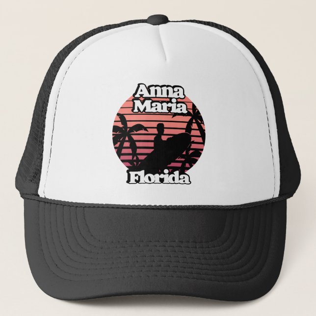 Anna Maria Florida Trucker Hat (Front)