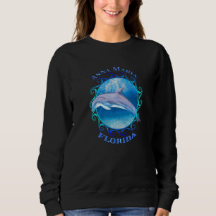 Anna Maria Florida Vacation Souvenir Dolphin Sweatshirt