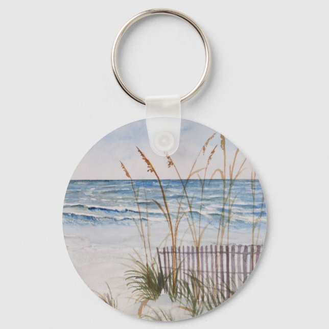 Anna Maria Island Beach Key Ring (Front)