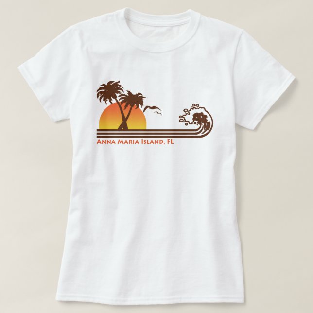 Anna Maria Island FL T-Shirt (Design Front)