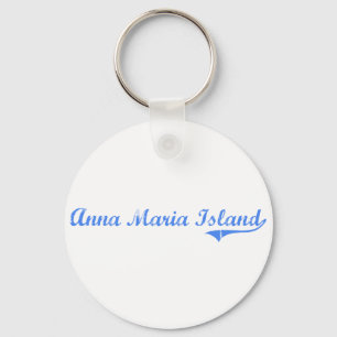 Anna Maria Island Florida Classic Design Key Ring