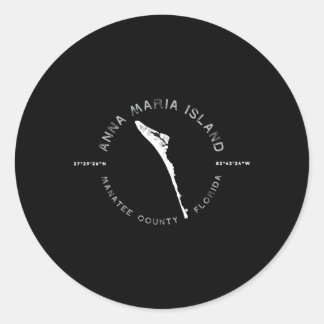 Anna Maria Island Florida Classic Round Sticker