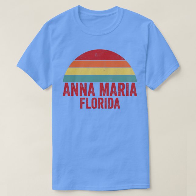 Anna Maria Island Florida T-Shirt (Design Front)