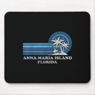 Anna Maria Island Florida Vintage Family Summer Va Mouse Mat