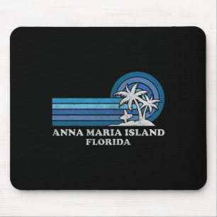 Anna Maria Island Florida Vintage Family Summer Va Mouse Mat