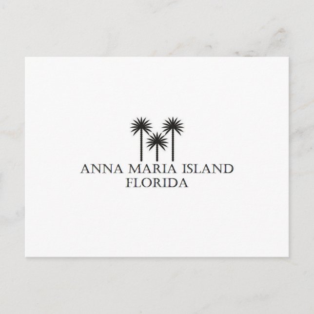 Anna Maria Island Postcard (Front)
