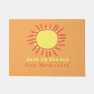 Anna Maria Island Soak Up The Sun Doormat