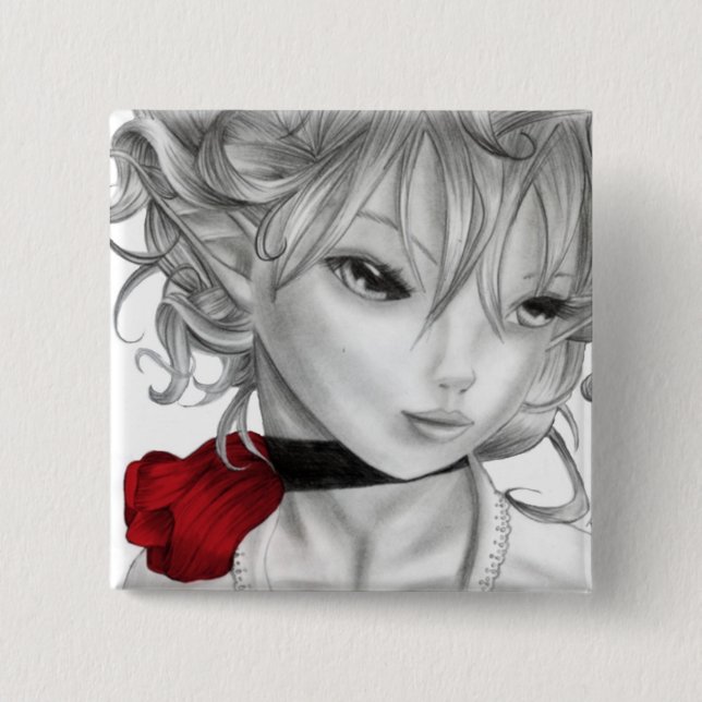 Anna Marie 15 Cm Square Badge (Front)