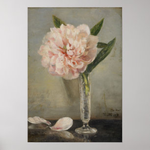 Anna Munthe-Norstedt Still Life with a Peony Poster