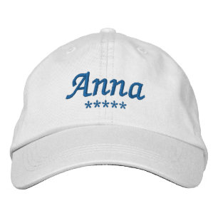 Anna Name Embroidered Hat