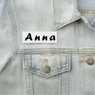 Anna name tag