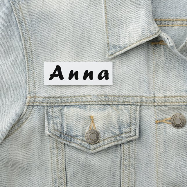 Anna name tag (In Situ)