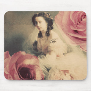 Anna Of Hesse -Winterhalter - Rose Overlay Mouse Mat