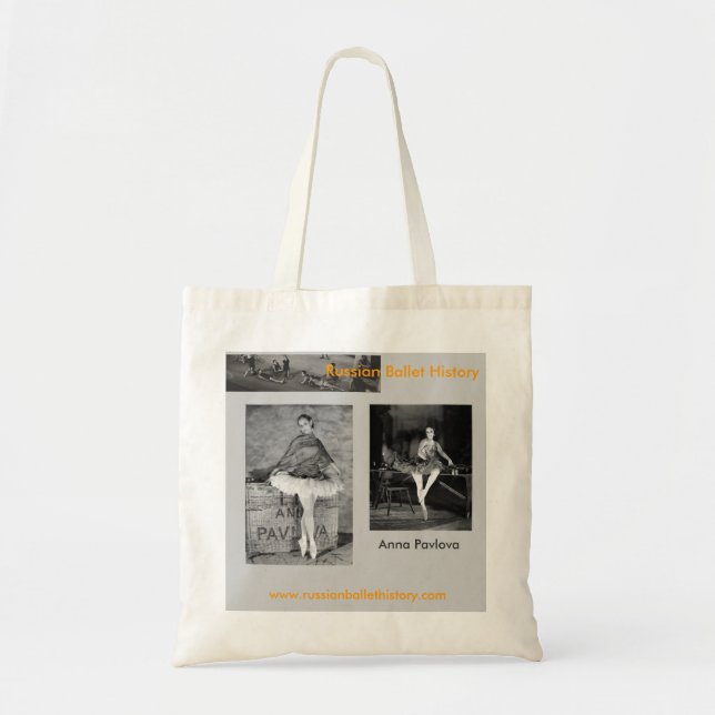 Anna Pavlova Spanish Themed Tote (Front)