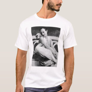 Anna Pavlova with her pet swan Jack, c.1905 T-Shirt
