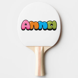Anna Ping Pong Paddle