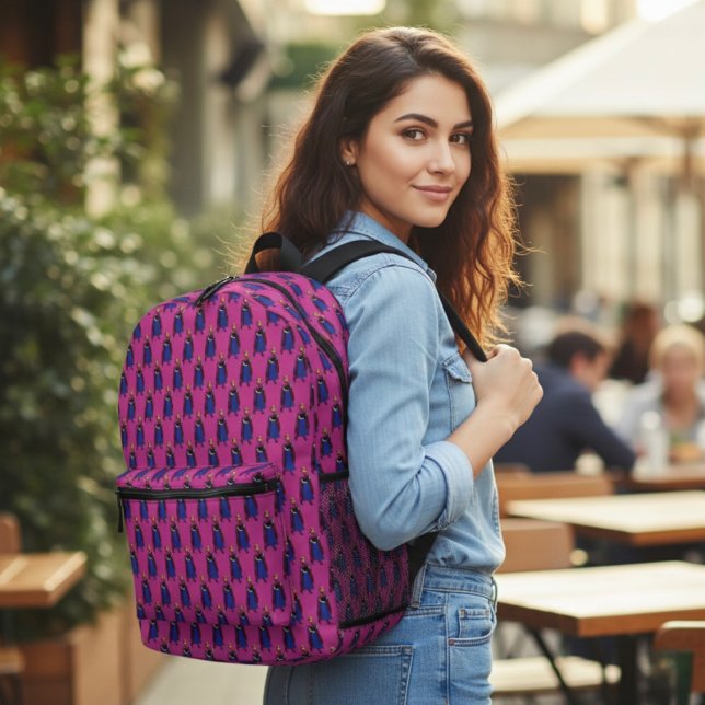 Anna Printed Backpack (Creator Uploaded)