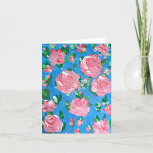 Anna Rose Floral Note Card