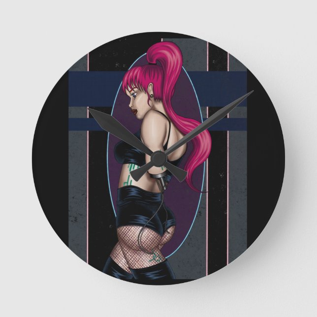 Anna Round Clock (Front)