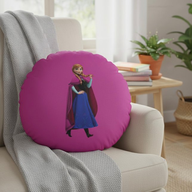 Anna Round Pillow (Creator Uploaded)