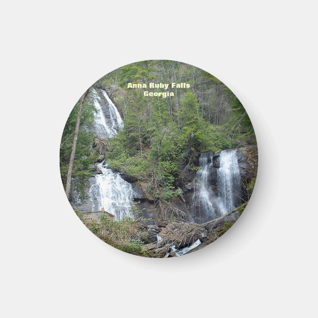 Anna Ruby Falls Ga Magnet (Front)