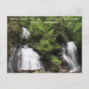 Anna Ruby Falls Postcard