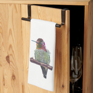 Anna’s Hummingbird Tea Towel