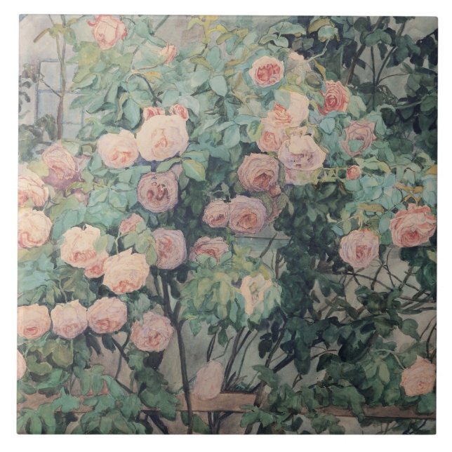 Anna Syberg Vintage Roses Tile (Front)