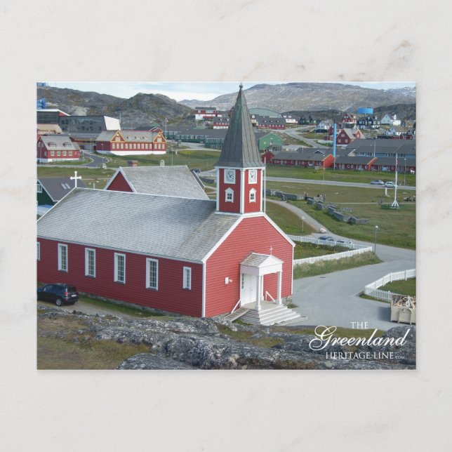 Annaasisutta Oqaluffia (Our Saviour’s Church) Postcard (Front)