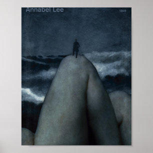 Annabel Lee - Edgar Allan Poe Gothic Poetry Litera Poster