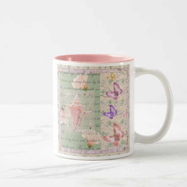 Annabell Lee Two-Tone Coffee Mug (Right)