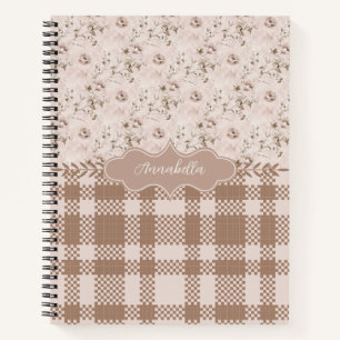 Annabella Vintage Dusty Rose Pink Deluxe Notebook