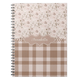 Annabella Vintage Dusty Rose Pink Notebook