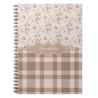 Annabella Vintage Dusty Rose Pink Notebook