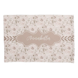 Annabella Vintage Dusty Rose Pink Pillowcase
