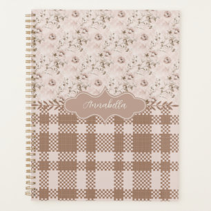 Annabella Vintage Dusty Rose Pink Planner