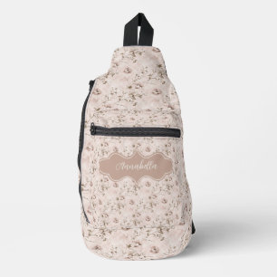 Annabella Vintage Dusty Rose Pink Sling Bag
