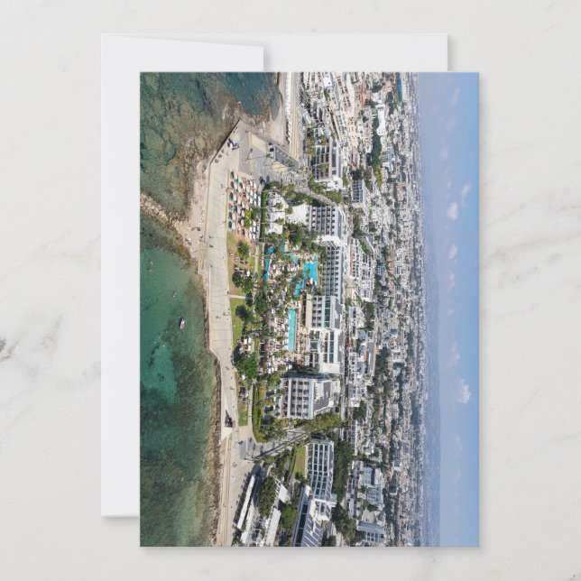 Annabelle Hotel Paphos, Cyprus Invitation (Front)