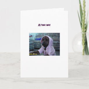 AnnaBelle in her new pink jump suit Card