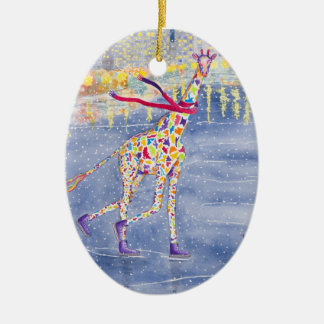 Annabelle on Ice 1-side Ornament