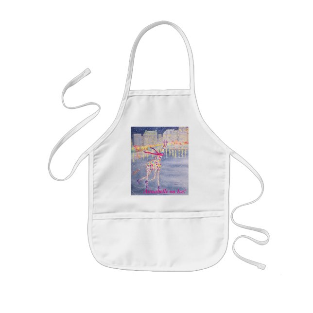 Annabelle on Ice! Child's Apron (Front)